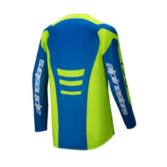 Jersey Alpinestars Fluid Haul Amarillo Fluorescente Azul 2