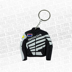 LLAVERO CHAQUETA HONDA GRIS 1