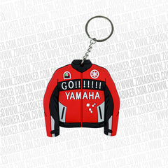 LLAVERO CHAQUETA YAMAHA ROJO