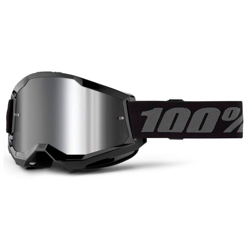 Lentes Cross 100% Strata 2 Negro Lente Silver