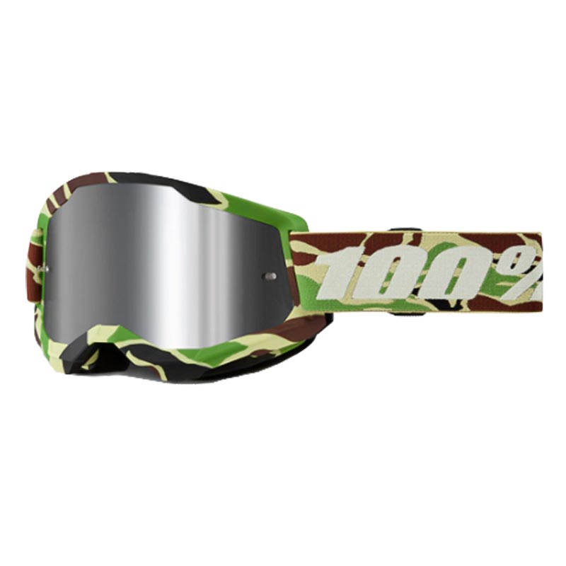 Lentes Cross 100% Strata 2 War Camo Lente Silver