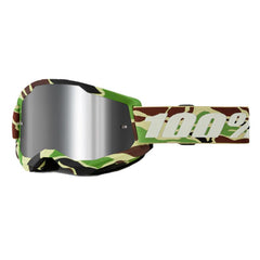 Lentes Cross 100% Strata 2 War Camo Lente Silver