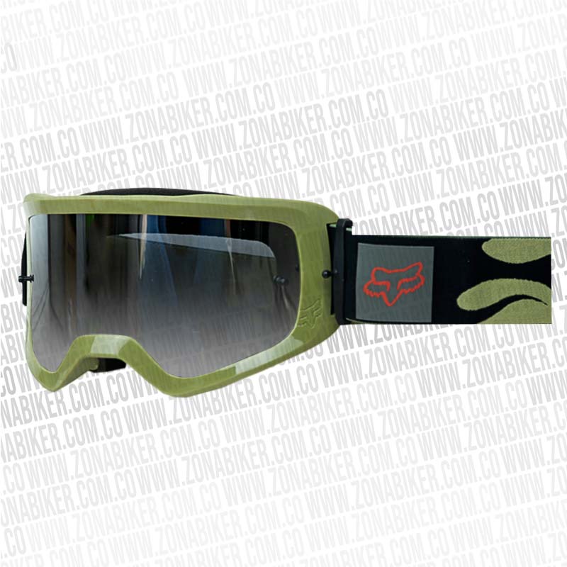 Lentes Cross Fox Main Drive Verde Militar Visor Mirror