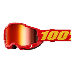 Lentes Cross 100% Accuri 2 Calisto Rojo Visor Rojo