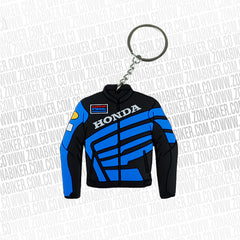 Llavero Chaqueta Honda Azul 1