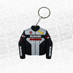 Llavero Chaqueta Suzuki Gris 1