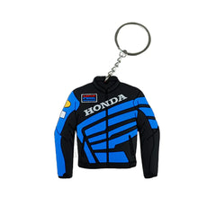 Llavero Chaqueta Honda Azul