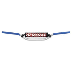 Manubrio Bajitos Renthal Rc Bend 7/8 Plata-Azul