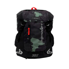 Morral Pigmalion Impermeable Camuflado Verde Militar