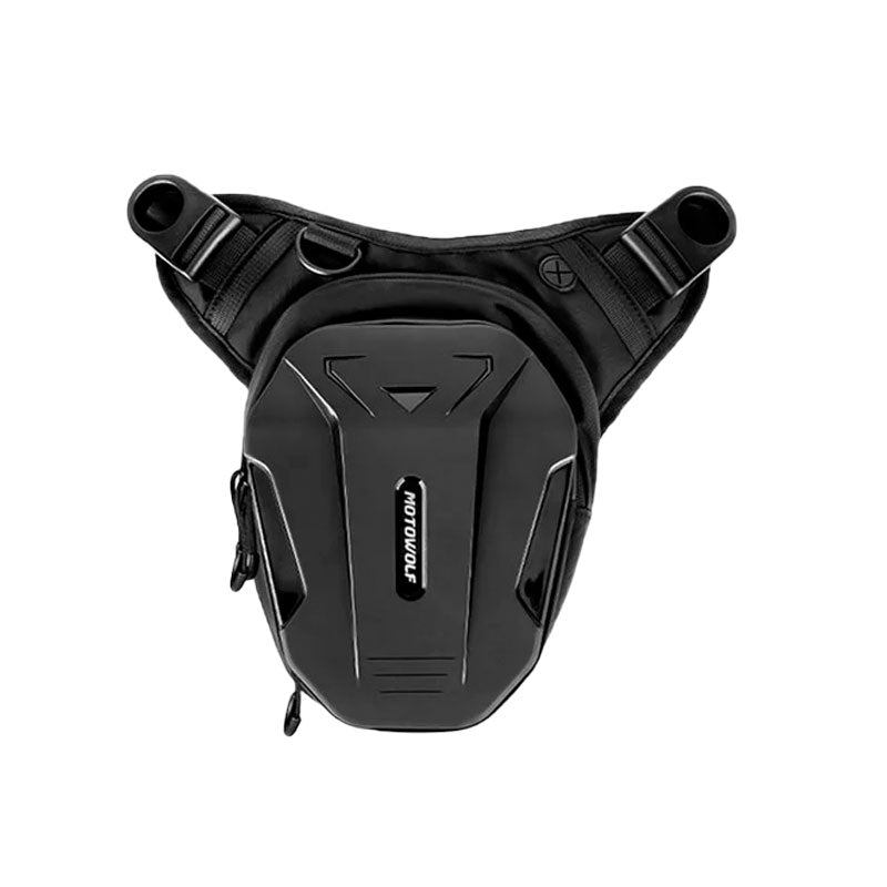Piernera Rigida Motowolf Negro