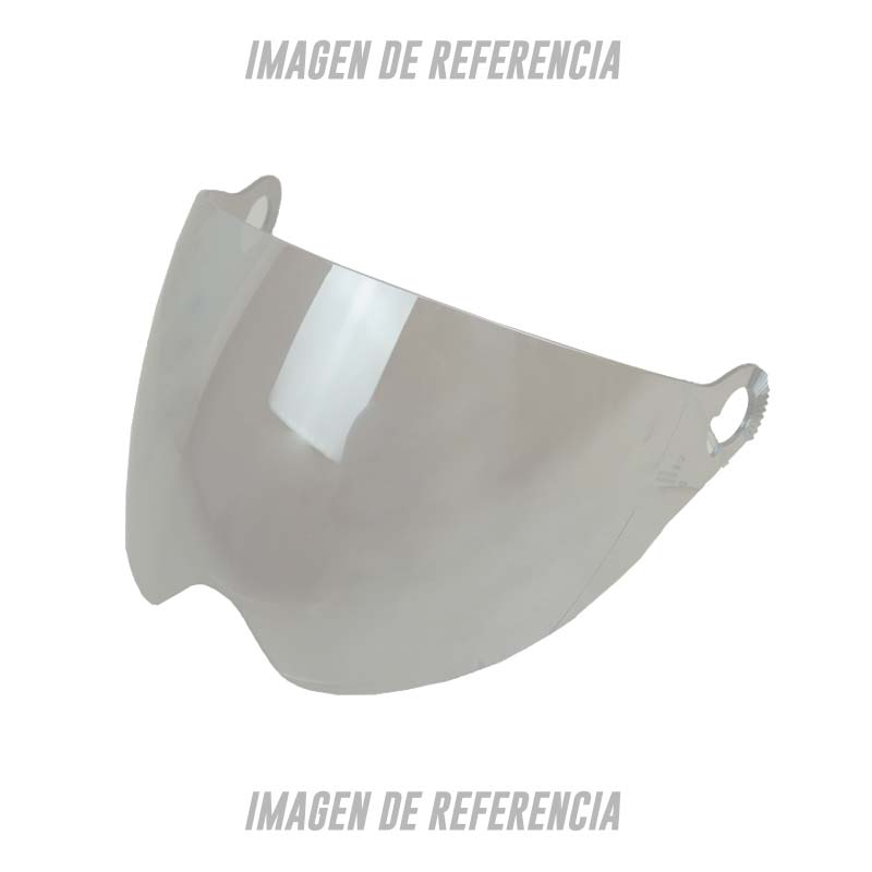 Visor Zeus 507 Iridium Plateado