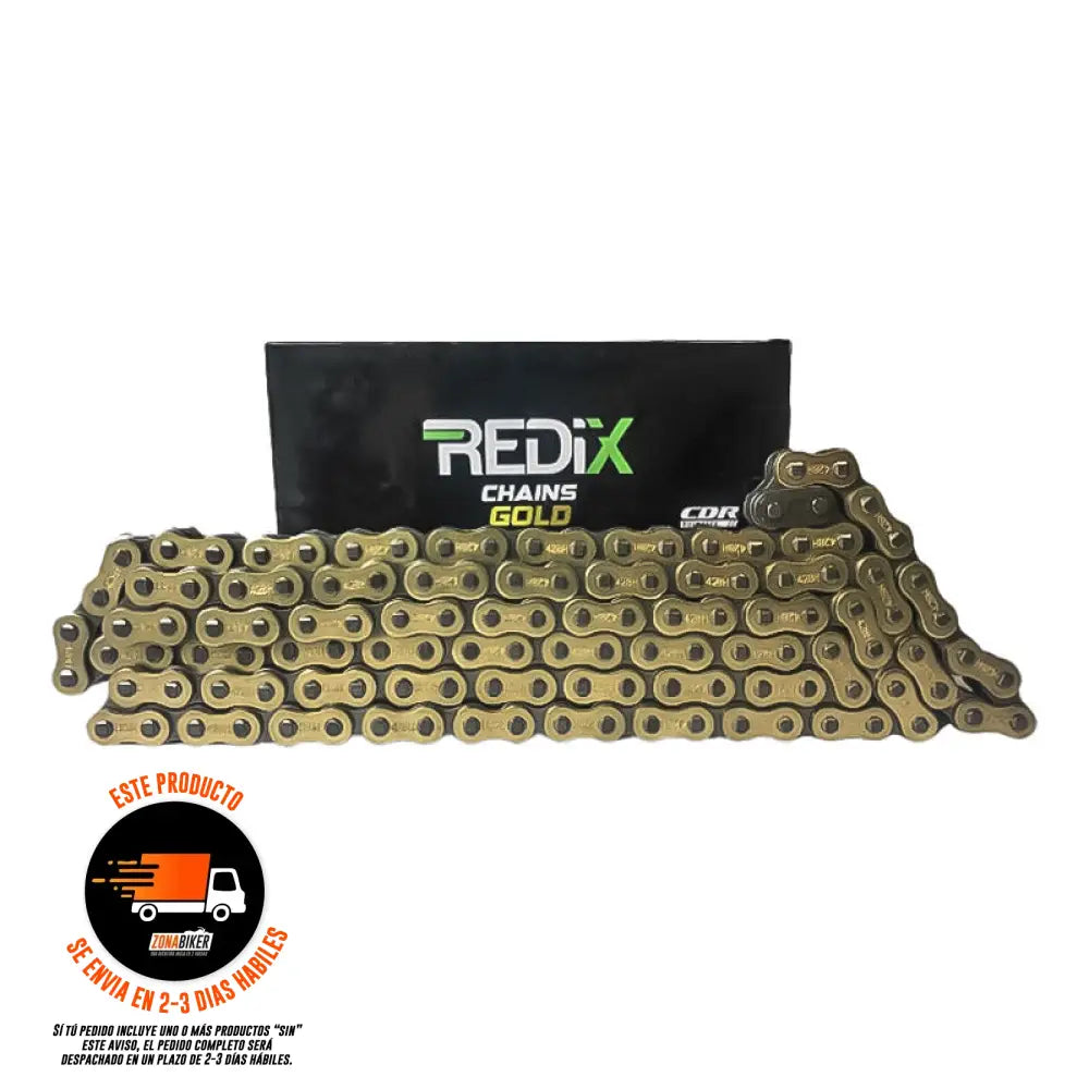 Cadena Moto Redix 428H-124L - Kit De Arrastre