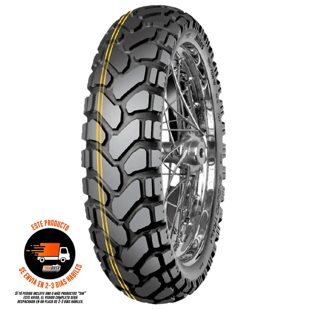 Llanta Mitas Enduro Trail+ Dakar E07+ 110/80-19 Sellomatic/Neumatico - Llantas para motos