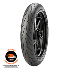 Llanta Pirelli Diablo Rosso 3 120/70-17 Sellomatic/Neumatico Llantas para motos
