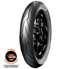 Llanta Pirelli Diablo Rosso Sport 110/70-17 Sellomatic/Neumatico Llantas para motos