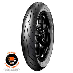 Llanta Pirelli Diablo Rosso Sport 120/70-17 Sellomatic/Neumatico Llantas para motos