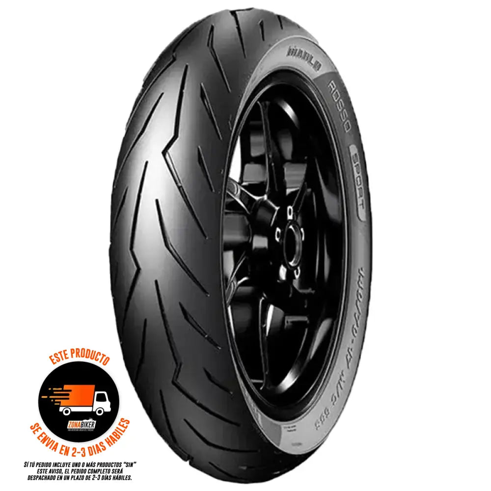 Llanta Pirelli Diablo Rosso Sport 150/60-17 Sellomatic/Neumatico Llantas para motos