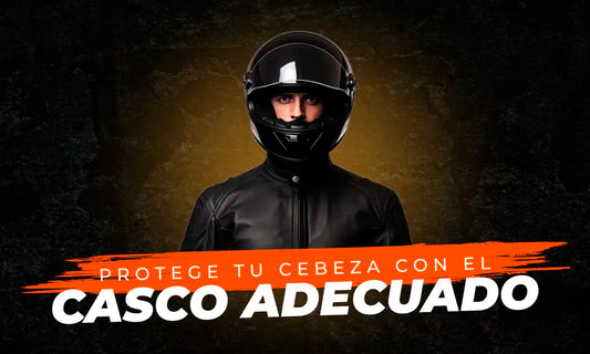 PROTEGE TU CABEZA CON EL CASCO DE MOTO ADECUADO