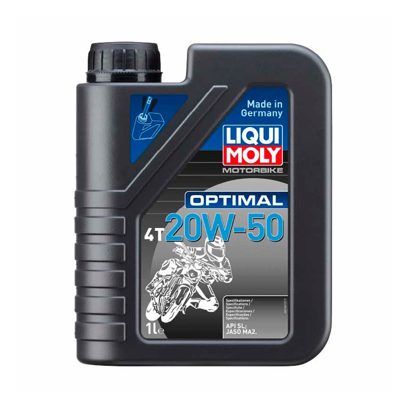 Aceite Liqui Moly 4t 20w-50 Optimal Min 1lt