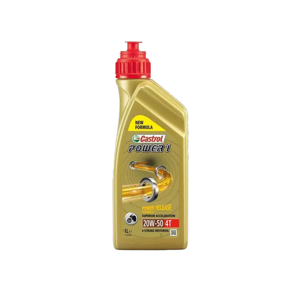 Aceite Castrol Power 1 Sintetico 4T 20W-50 1Lt