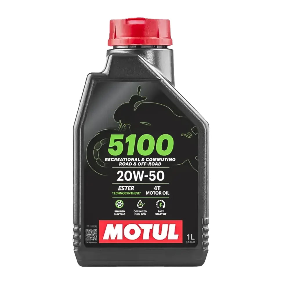 Aceite Motul 5100 Semi Sintetico 4T 20W-50 1Lt
