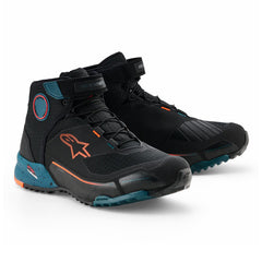 Botas Alpinestars Cr-X Drystar Negro Azul Naranja