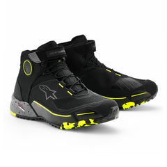 Botas Alpinestars Cr-X Drystars Negro Gris Amarillo
