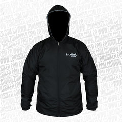 CHAQUETA POLIESTER BULLET DOBLE FAZ NEGRO GRIS 3