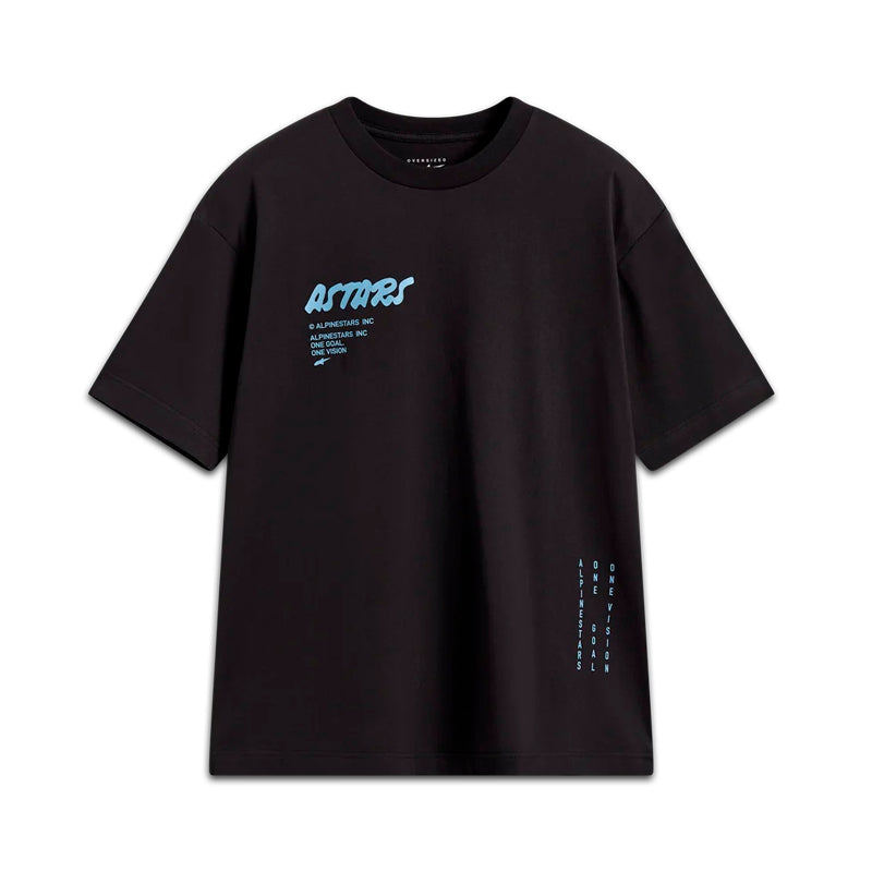 Camiseta Alpinestars Chalk Oversize Ss Csf Negra