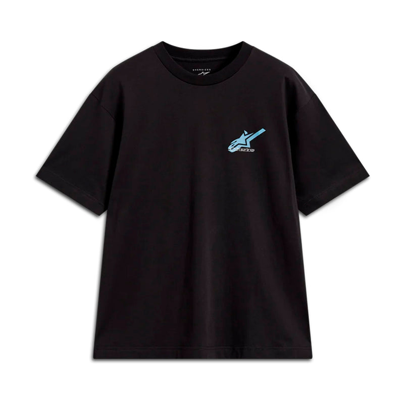 Camiseta Alpinestars Ghost Oversize Ss Csf Negra