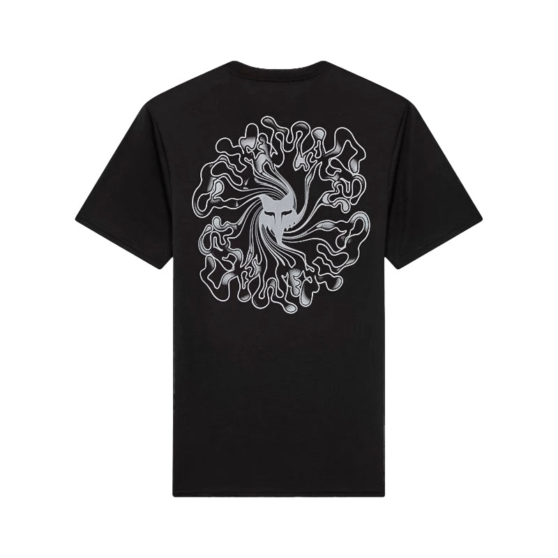Camiseta Fox Frequency Ss Premium Le Tee Negro
