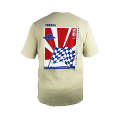 Camiseta Yamaha Kando Beige Mas