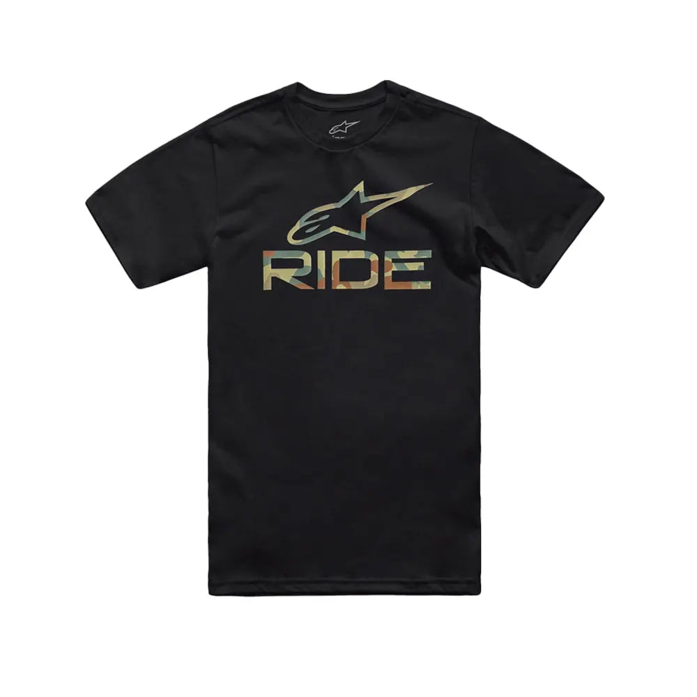 Camiseta Alpinestars Ride 4.0 Camu Negro