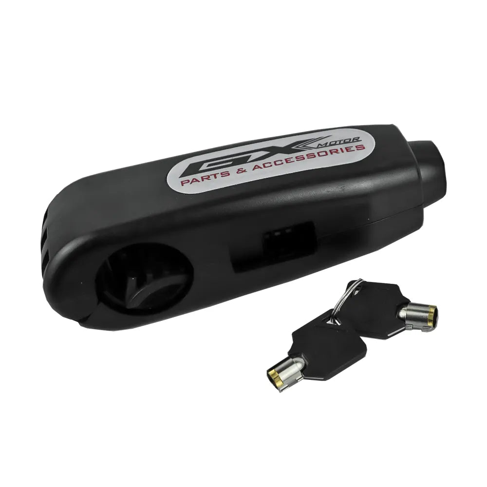 Candado Manubrio De Llave Gx Negro