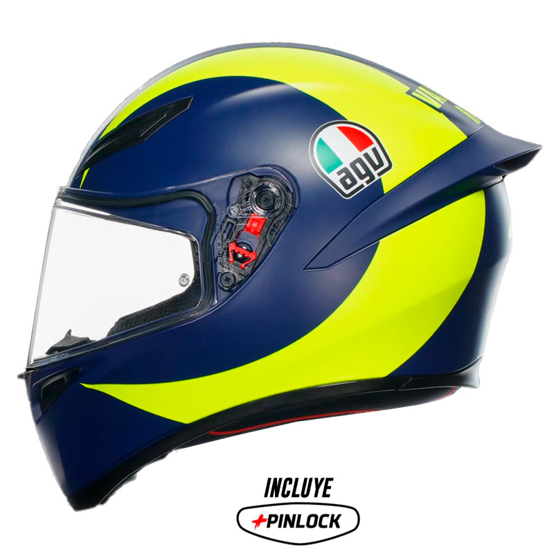 Casco Agv K1-S Soleluna 2018 Amarillo 1
