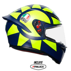 Casco Agv K1-S Soleluna 2018 Amarillo 2
