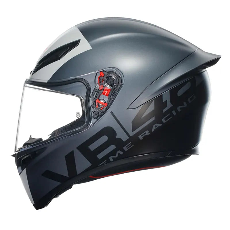 Casco Agv K1S Top Limit 46 Gris Negro