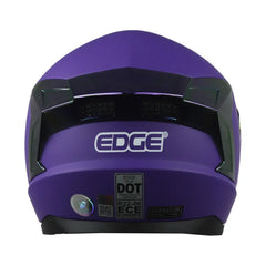 Casco Edge Extreme Solid Morado 3