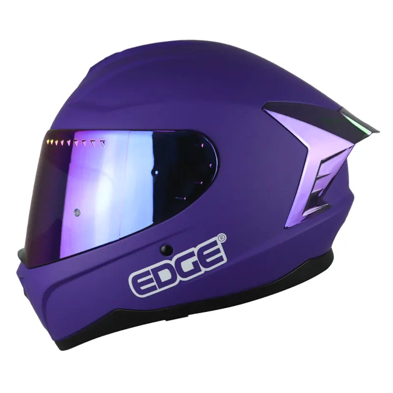 Casco Edge Extreme Solid Morado1