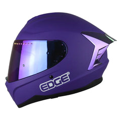 Casco Edge Extreme Solid Morado1