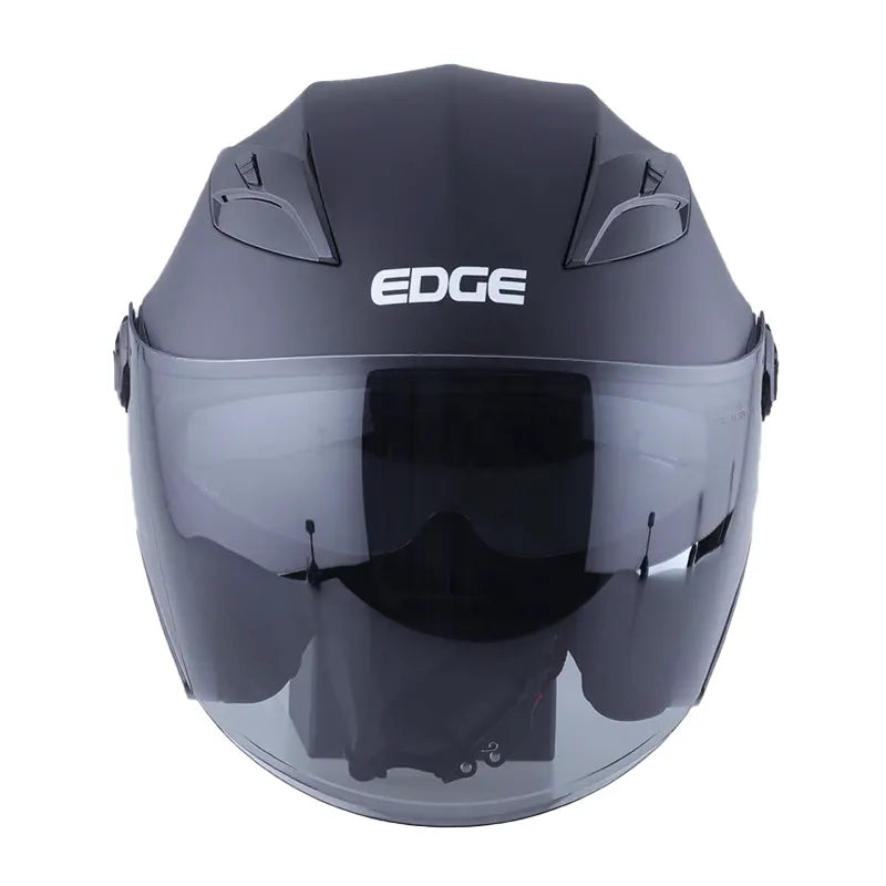 Casco Edge Jaguar Negro Solido 2