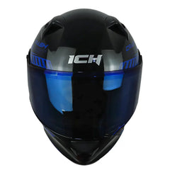 Casco Ich 3120 Color_Test Negro Azul Navy Visor Azul 2