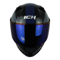 Casco Ich 3120 Further Negro Azul Navy Visor Azul 2