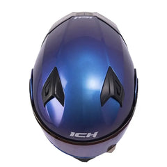 Casco Ich 3120 Solid Camaleon Visor Azul 2