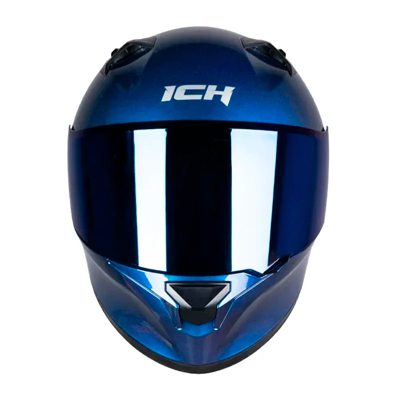 Casco Ich 503 Solid Camaleon Azul Visor Azul 2