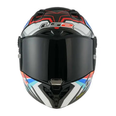 Casco Ls2 805 Thunder Gp Flash Blanco Full Color Visor Smoke 2