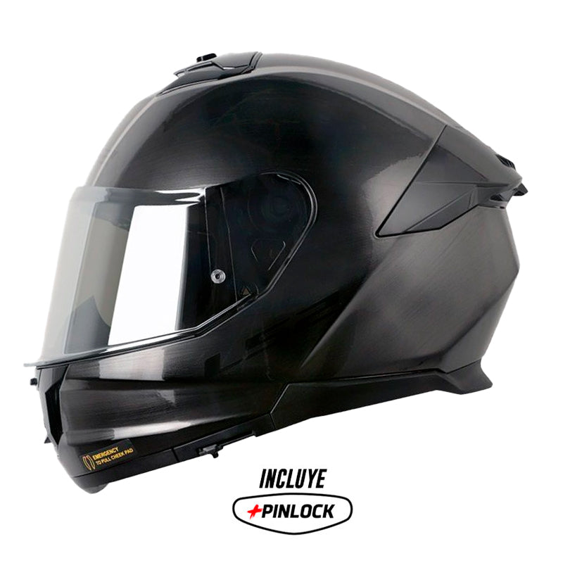Casco Ls2 Ff808 Jeans TT Visor Iridium Silver