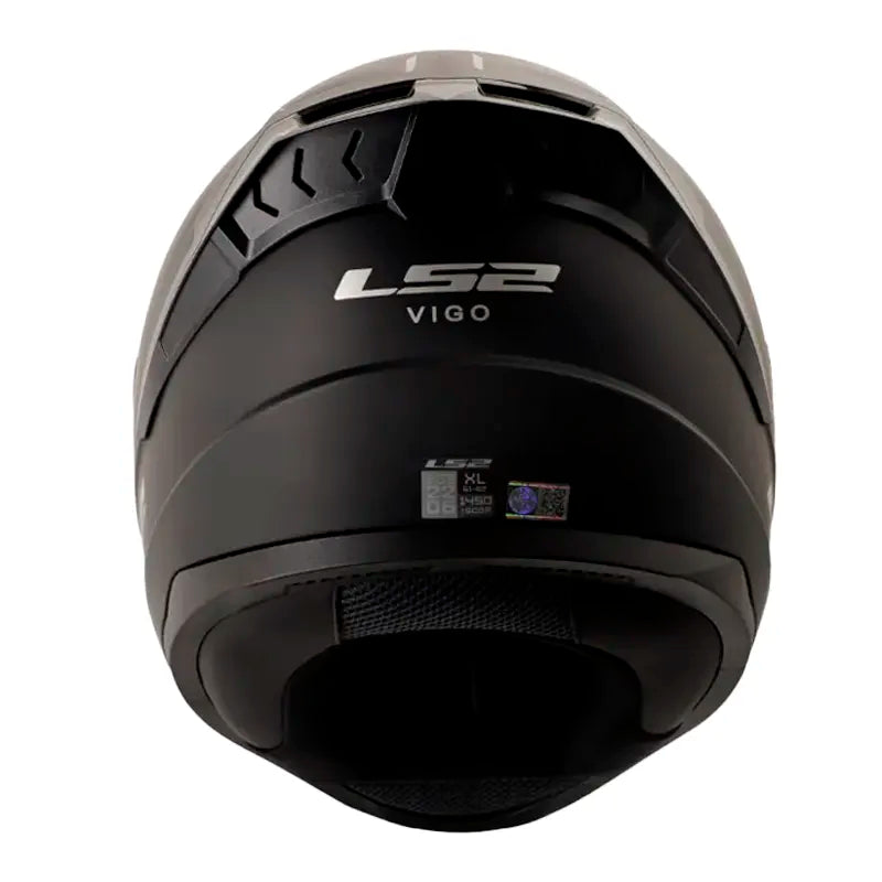 Casco Ls2 Ff810 Solid Negro Visor Claro Tornasol 3