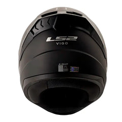 Casco Ls2 Ff810 Solid Negro Visor Claro Tornasol 3