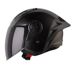 Casco Ls2 Of616 Jeans Titanio Visor Smoke